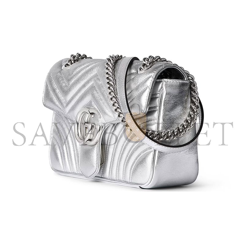 G*u*i gg marmont medium shoulder bag 443497 (26*15*7cm)